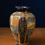 Set of 3 Handpainted Vases