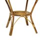 Vintage Set Rattan Chairs Armchairs Table Boho Design Sixties