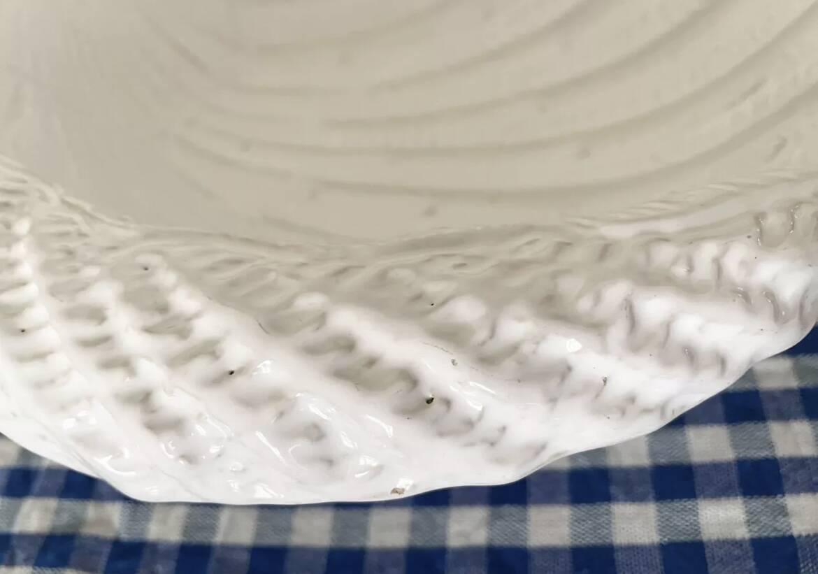 Shell bowl Italian art