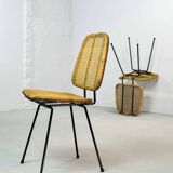 Cane Dutch Design Side Chairs
