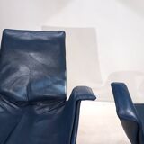 Set of 2 Kill International 6727 leather office chairs by Fabricius & Kastholm