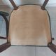 paire de chaises, fauteuils bridges vert foncé