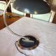 Vintage desk lamp, orientable, grey