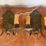 Pair of neoclassical wall sconces