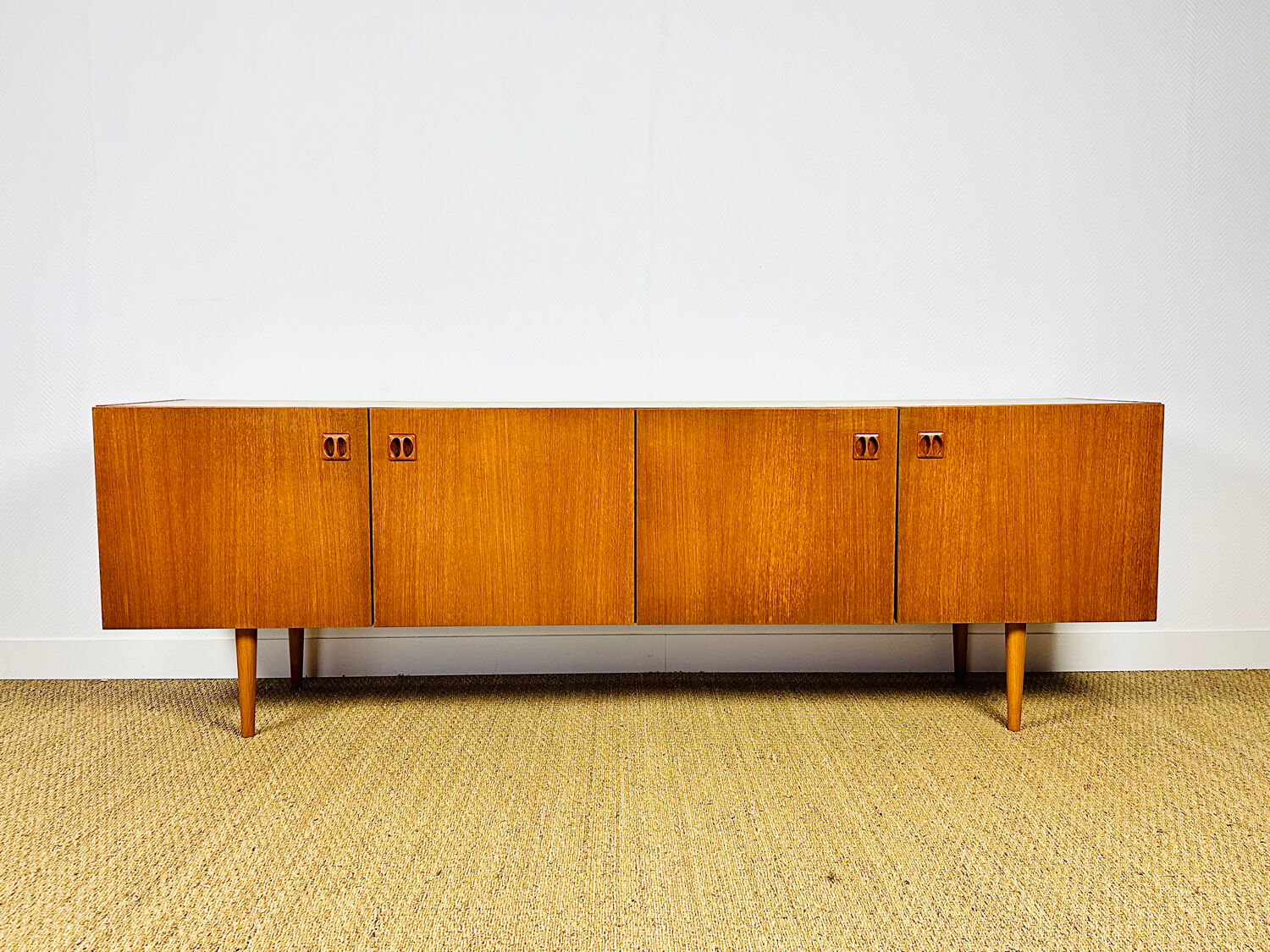 Scandinavian teak sideboard from the 1960s.