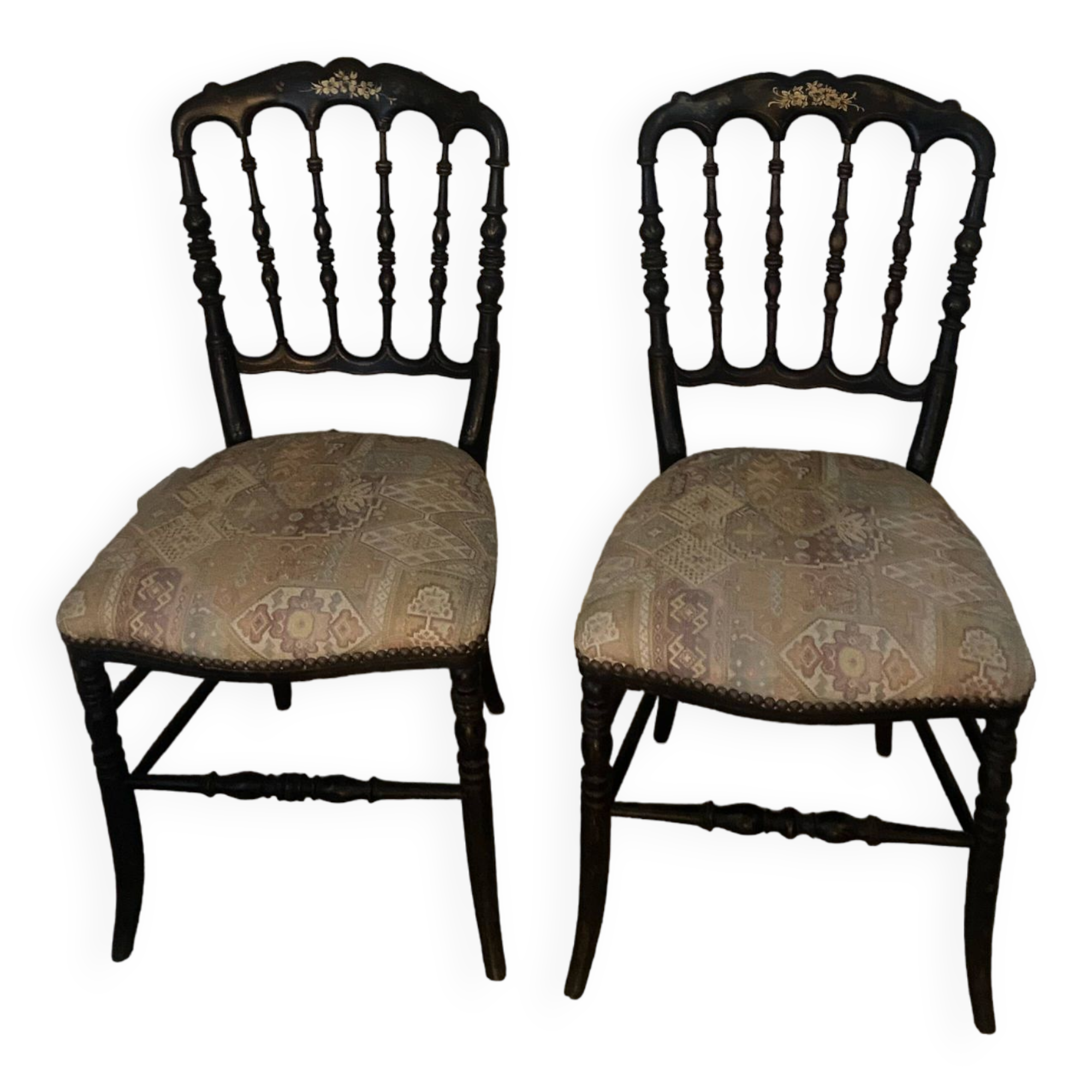 Pair of Napoleon III chairs