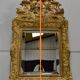 Golden wood mirror, regency style, late 19th century