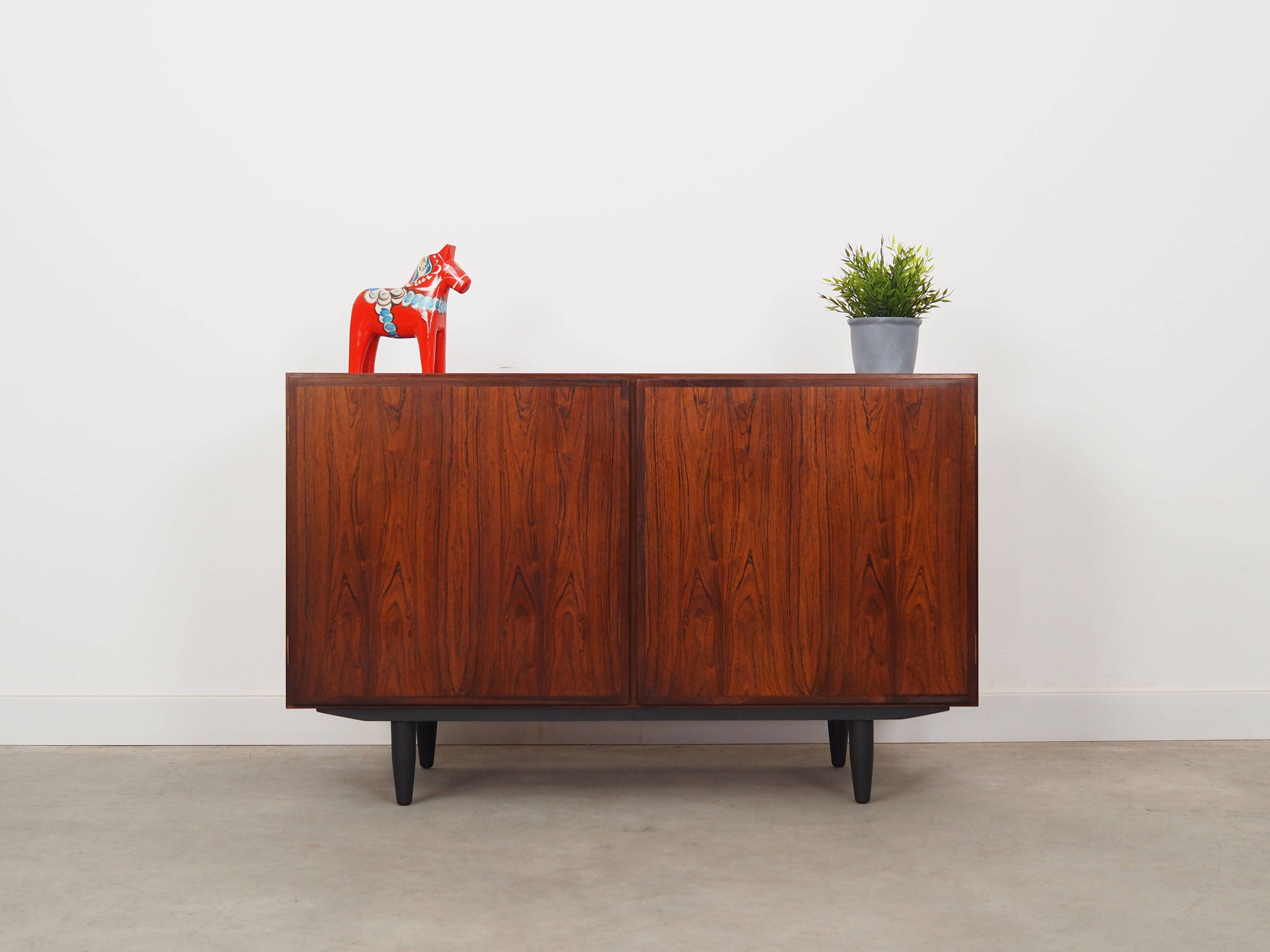 Meuble en palissandre, design danois, années 1970, fabriqué par Omann Jun