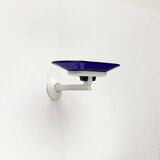 White vintage wall sconces Jill by Perry King, S. Miranda, G. Arnaldi for Arteluce, set of 2.