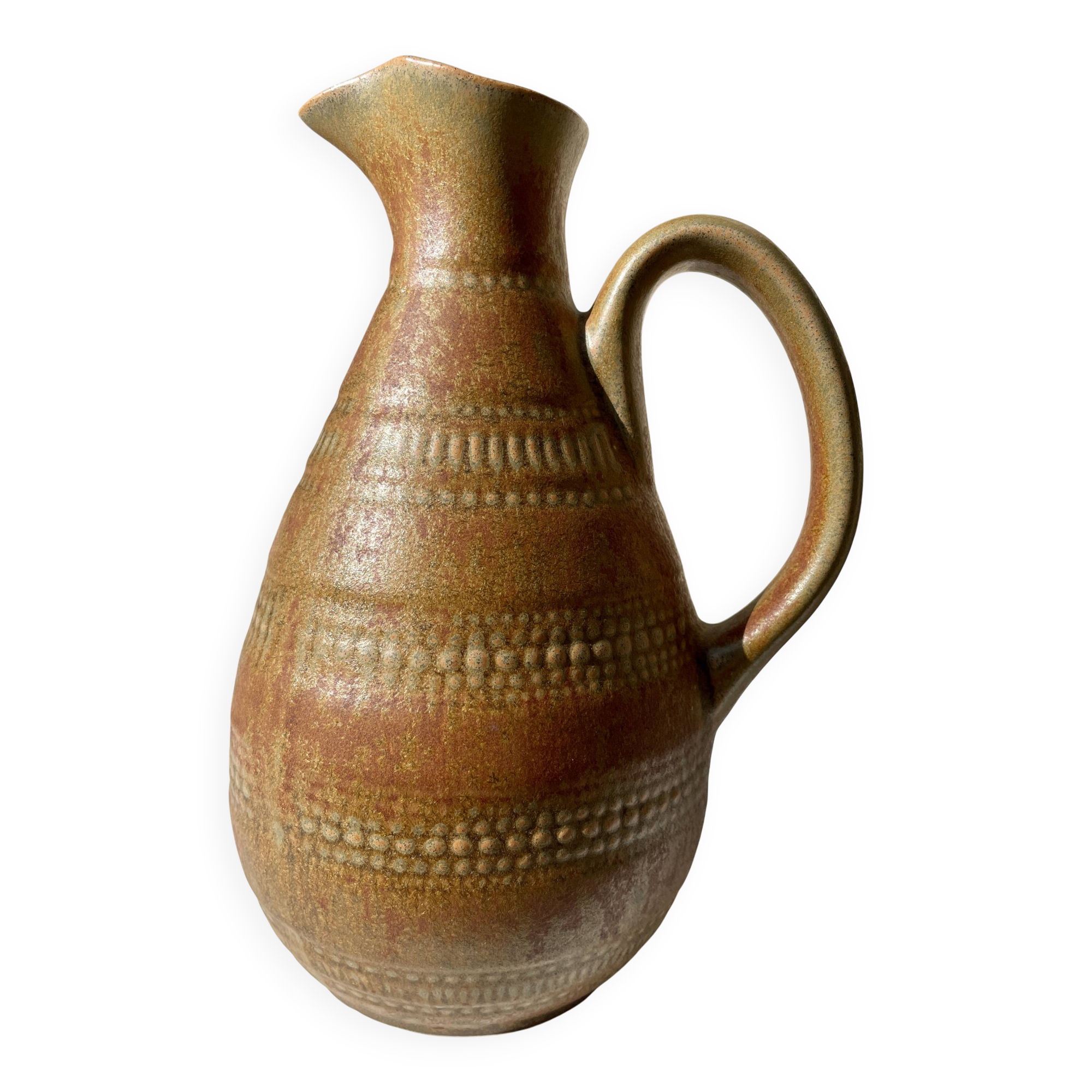 Vintage Digoin ceramic jug