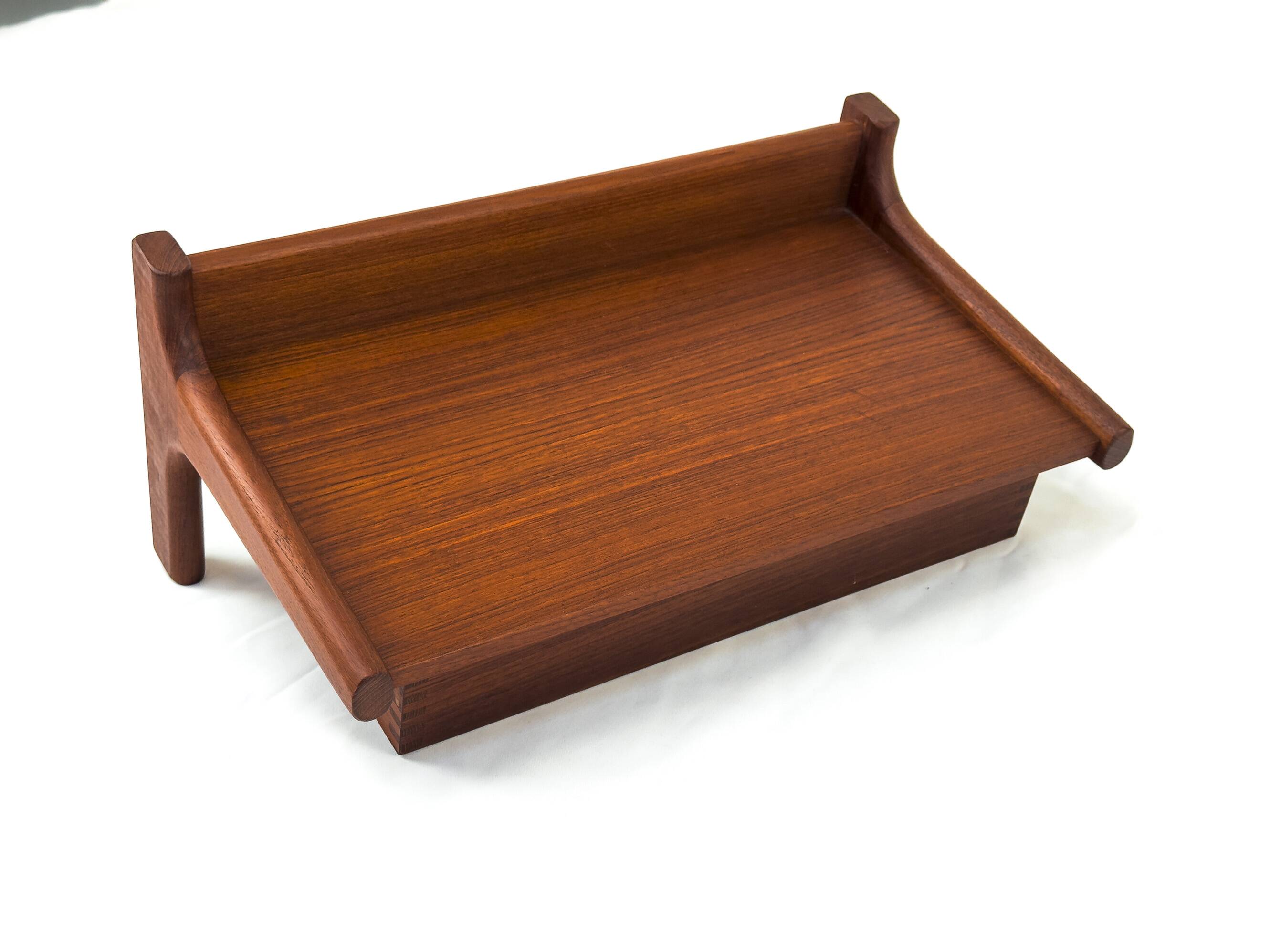 Teak Wall Console attributed to Børge Mogensen, 1960s