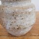 Vase / pot grès pyrité