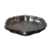 Lot de 2 plats ovales en inox
