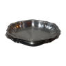 Set of 2 oval stainless steel dishes