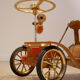Dutch design plywood car toy for child 1950