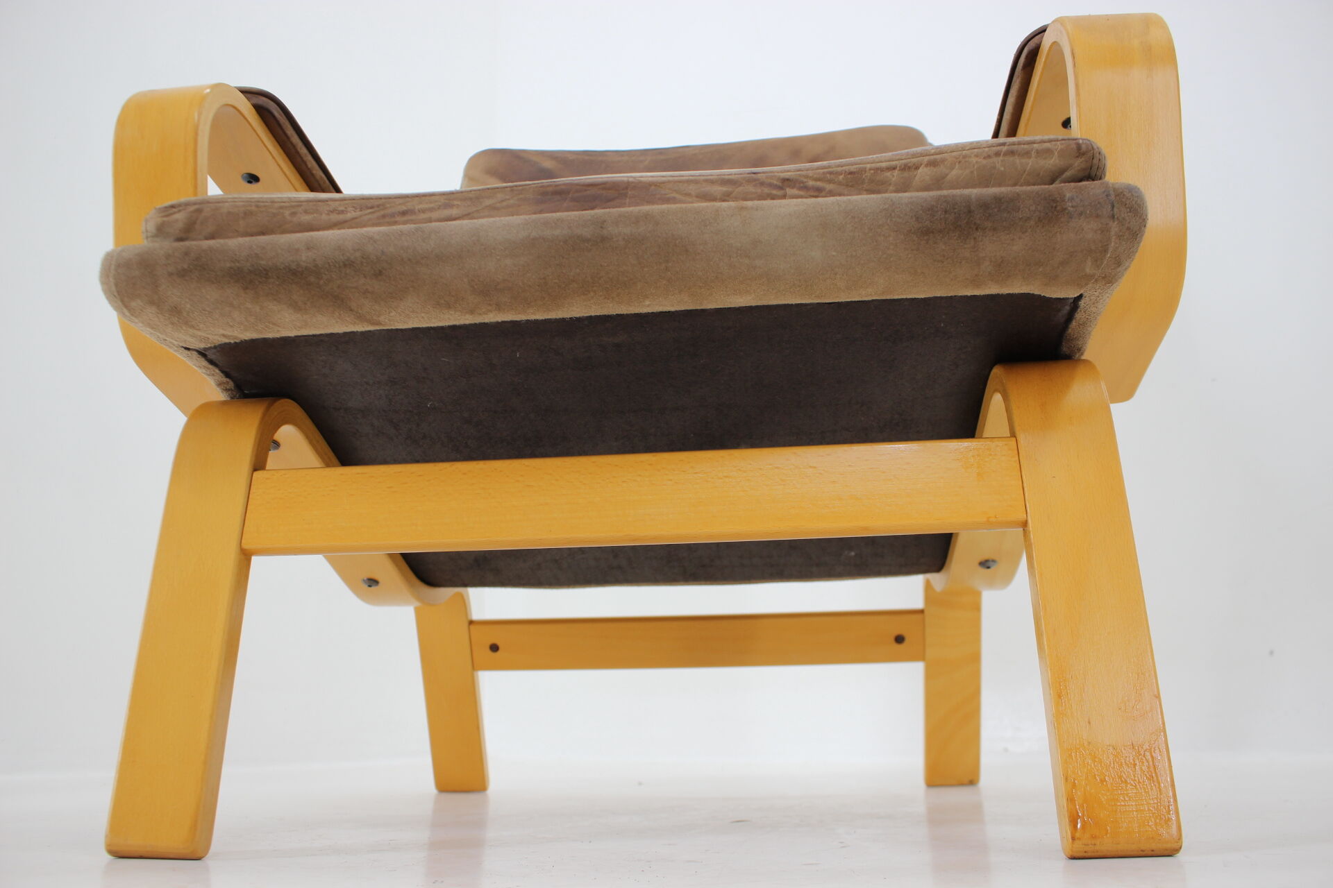 1970s Pair of Yngve Ekström "Contino" Leather Armachair,Sweden