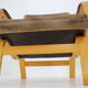 1970s Pair of Yngve Ekström "Contino" Leather Armachair,Sweden