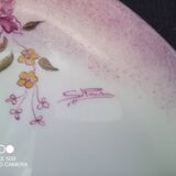 Spirits service for 4 people (6 pieces) in Paris porcelain, signed and numbered