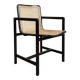 Vintage Wooden Chair with Cane seat by Branko Ursic for Stol Kamnik, 1970s