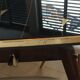 Crank dining table