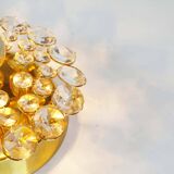 Brass and glass ‘jewe’l wall light by Palwa – Germany 1970’s