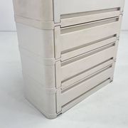 White cabinet model "4964" by Olaf Von Bohr for Kartell, 1970