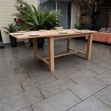 Farmhouse table with extension