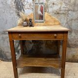 Antique oak dressing table