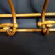Porte-manteaux, porte-chapeaux avec étiquette Thonet en bois courbé 1900/1930