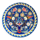 Old enamel plate