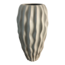 Vase en céramique gris/vert