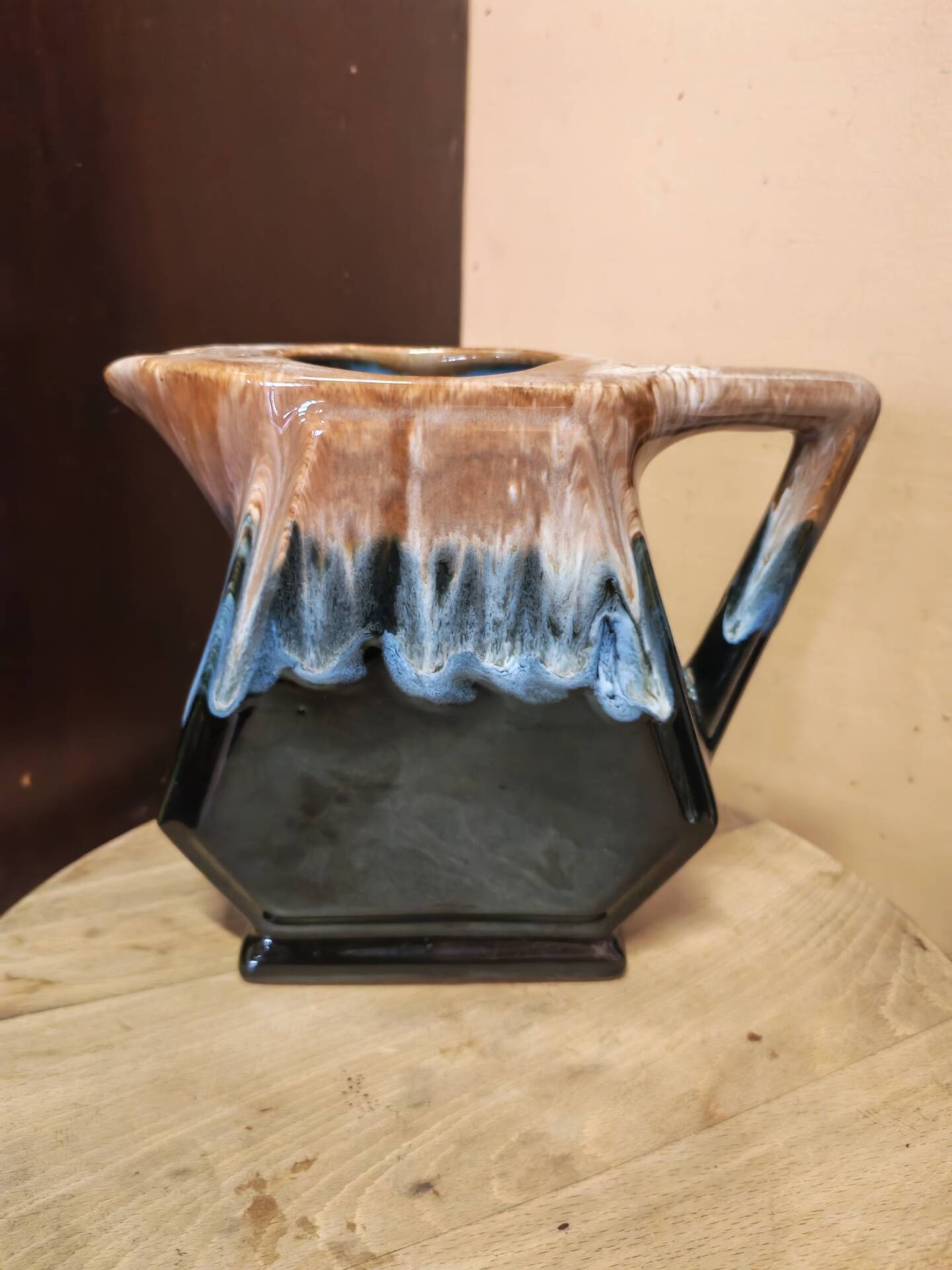 Art Deco ceramic pitcher