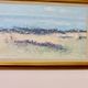 Mid-Century Swedish Original Painting Oil on Canvas "Beach in the Parish of Gårdby" by Jim Ronald Lindholm -- vintage and framed