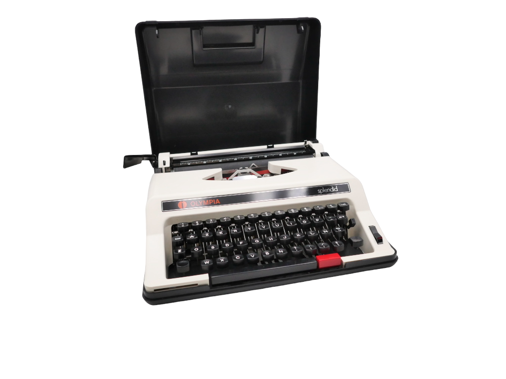 Olympia Spendid typewriter revised new ribbon