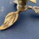 Lot de 2 bougeoirs en bronze