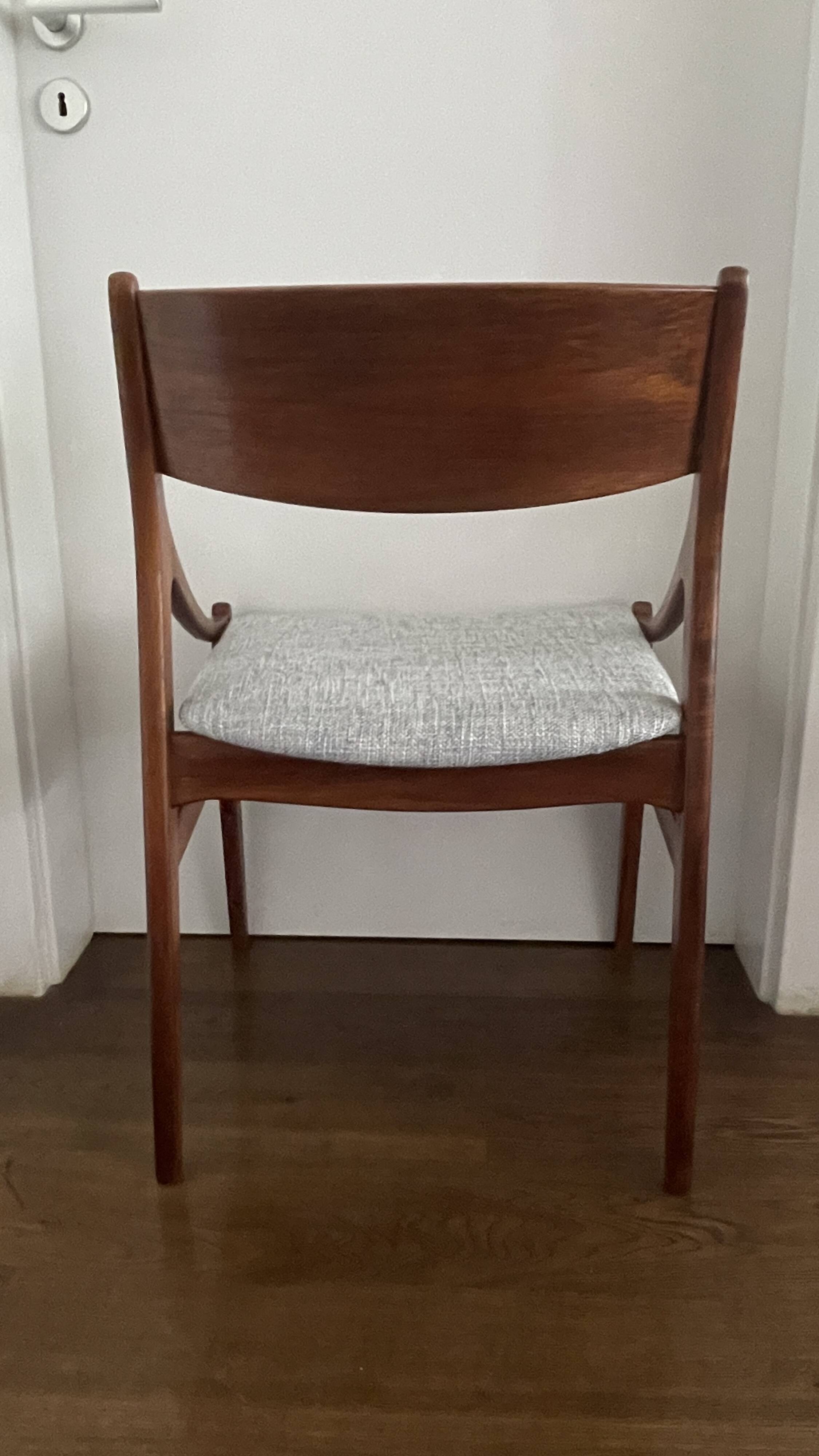 4 Dining chairs by H. Vestervig Eriksen Tromborg, Denmark