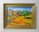 Tableau huile sur toile vintage