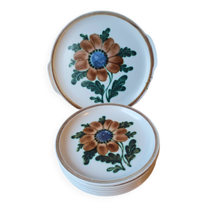 Ensemble de 6 assiettes - plat