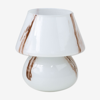 Lampe de table par Paolo Venini Murano Mushroom