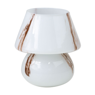 Lampe de table par Paolo Venini Murano Mushroom
