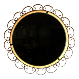 Mid century modern illuminated wall mirror hillebrand 1960s
