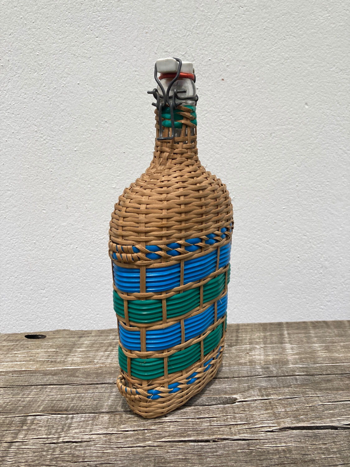 Bottle scoubidou 70 heavy braided rattan
