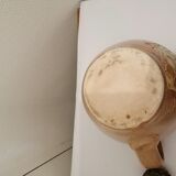 Sandstone pitcher with ice cube compartment