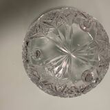 Cut crystal bowl - Vintage chic style - diameter 24