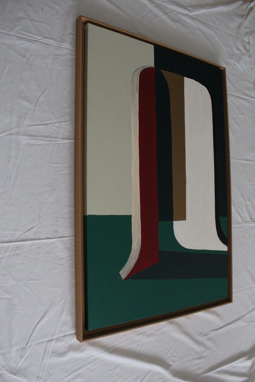 Contemporary art signed "perspective"