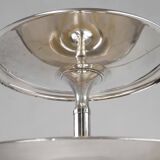 Large stamped Antique Silver-Plated Etagere, France, 1900s