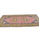 Oushak Handknooted Floral Carpet