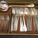 Housewife in silver metal Christofle 38 pieces
