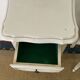 Pair of antique Louis XV style bedside tables, 3 drawers