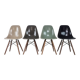DSW side chairs by Charles & Ray Eames pour Herman Miller